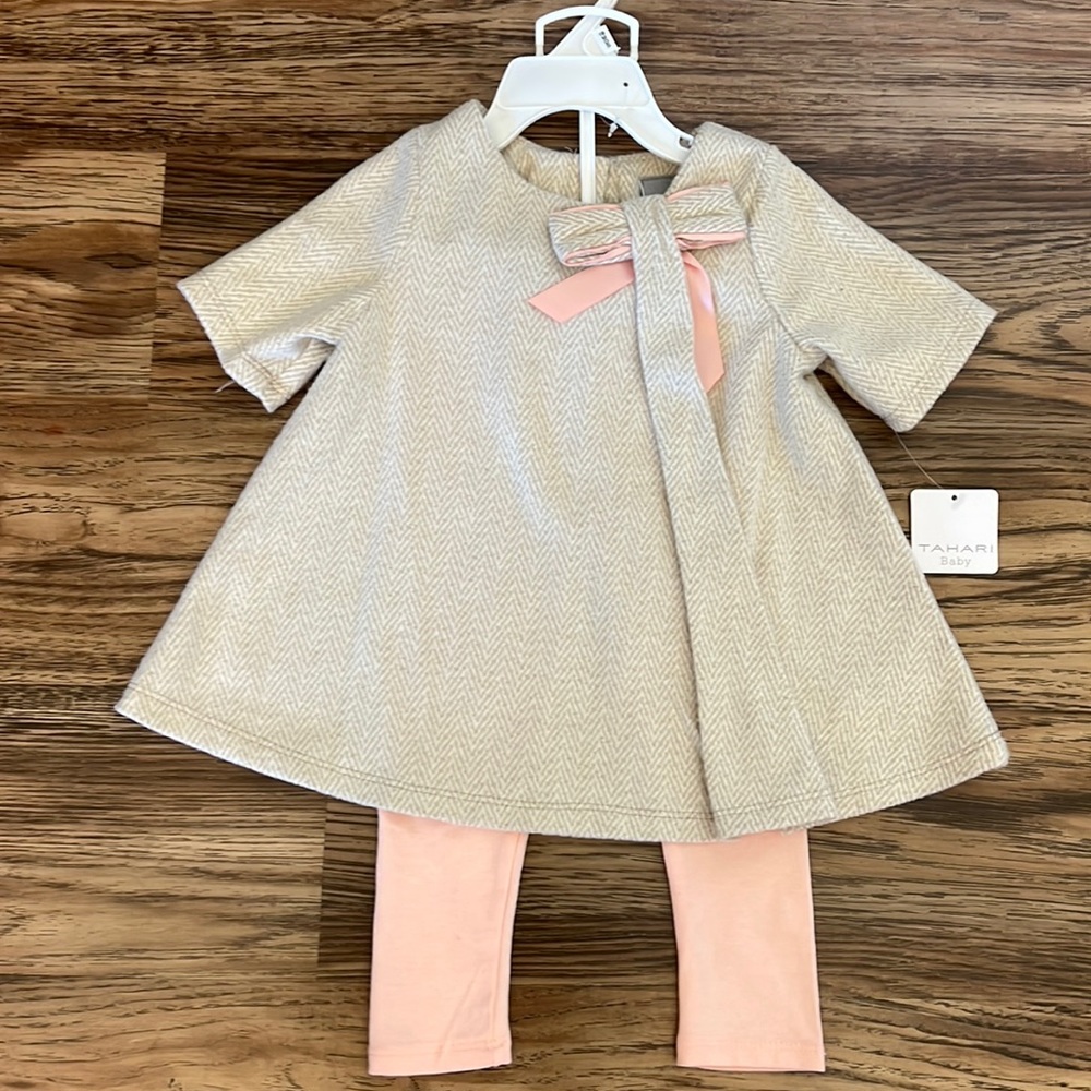 NEW 18 month Tahari baby outfit